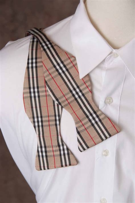 replica burberry bow tie|burberry men's ties.